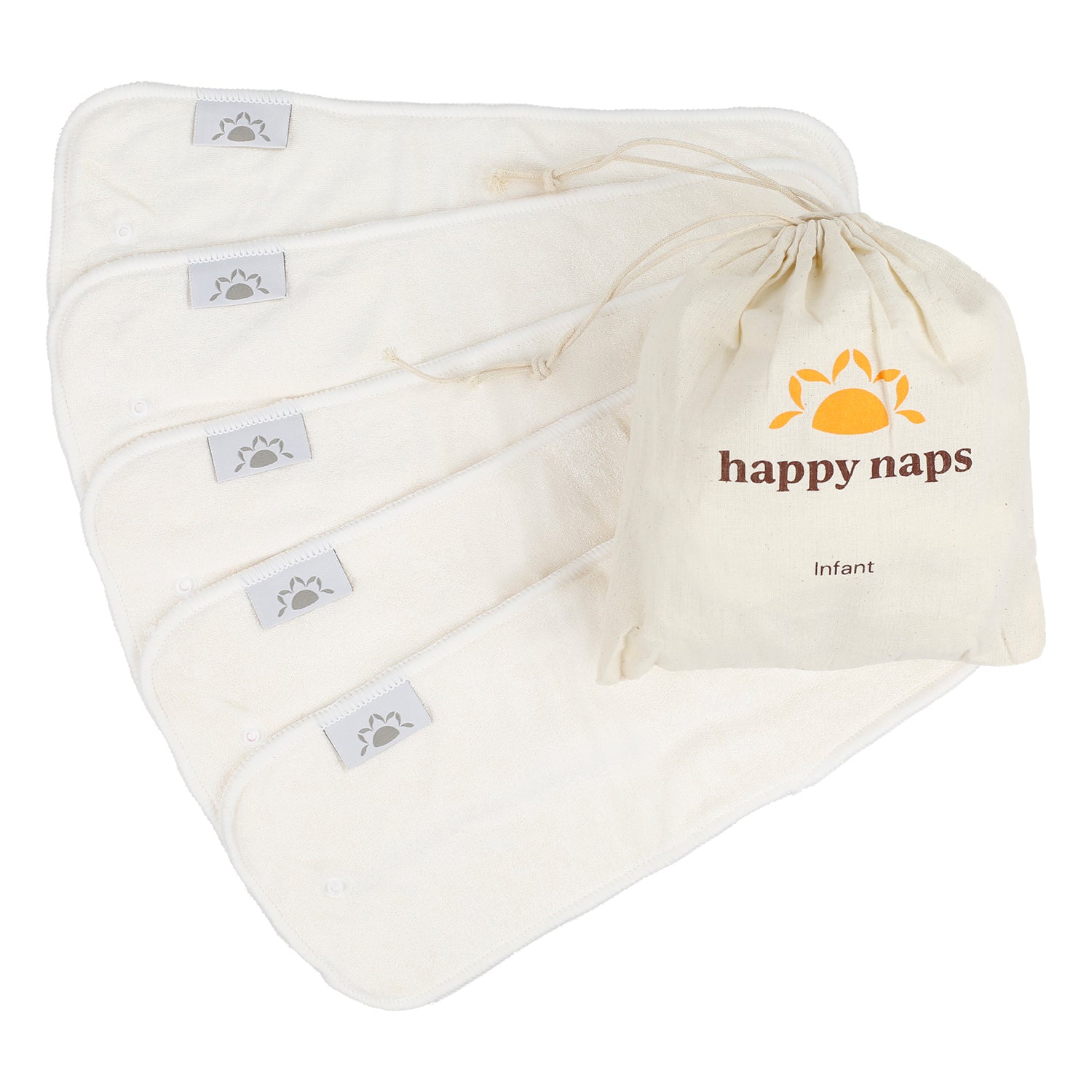 Inlegger "Infant" - bamboe (5 stuks)